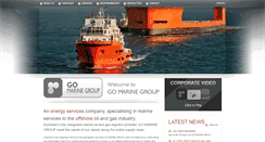 Desktop Screenshot of gomarinegroup.com